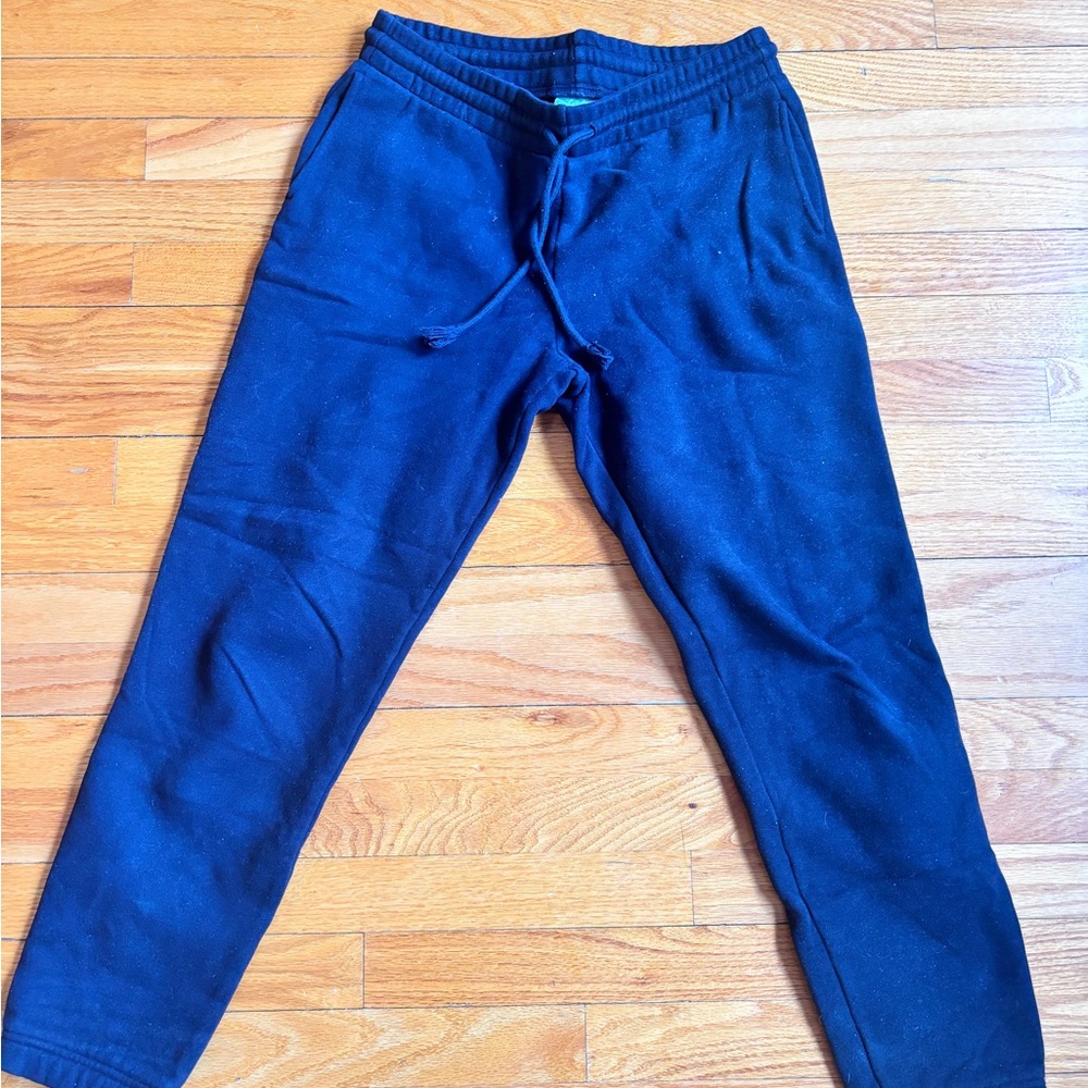 Aritzia Navy Drawstring Track Pants